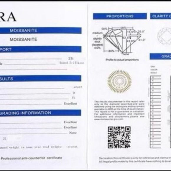 New 10 carats Diamond Moissanite Necklace - Picture 6 of 7